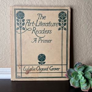 Antique 1904 Children's Book, First 1st Edition, Hardcover, The Art-Literature